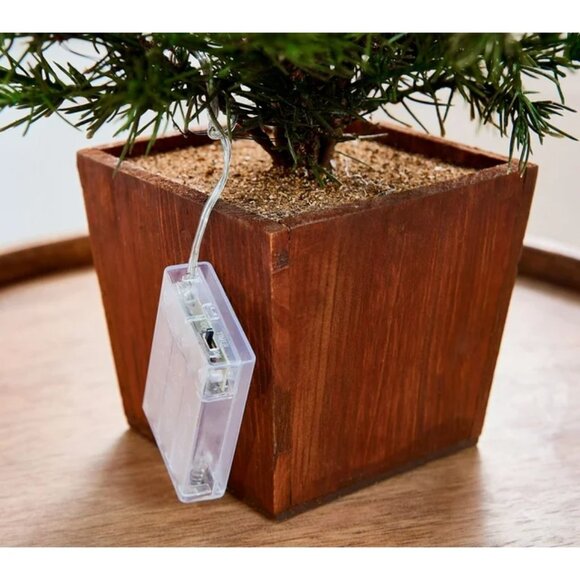 Home Reflections 37" Illuminated Potted Stack Tree | Indoor Holiday Décor | NEW - Picture 2 of 3